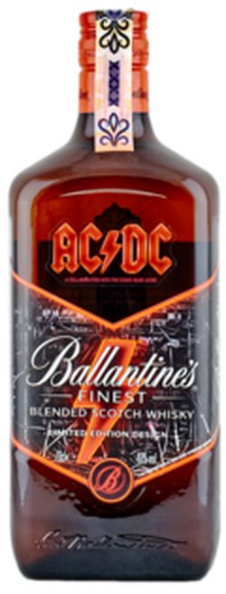 Ballantine's Finest AC/DC Limited Edition Design 40% 0,7L