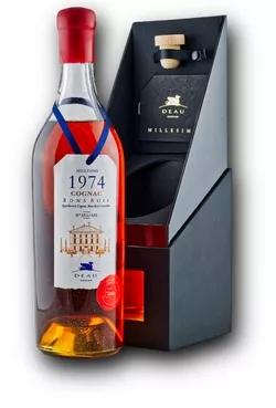 DEAU Millesime 1974 Cognac Bons Bois 43% 0.7L