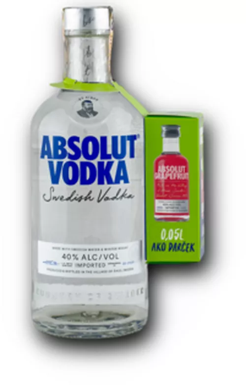 Absolut vodka 40% 0.75L