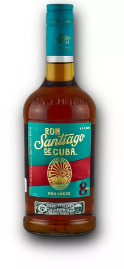 Santiago de Cuba Añejo 8YO 40% 0,7L