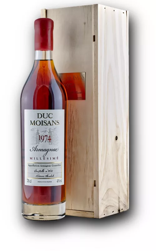 DUC Moisans Millesimé 1974 Armagnac 40% 0,7L