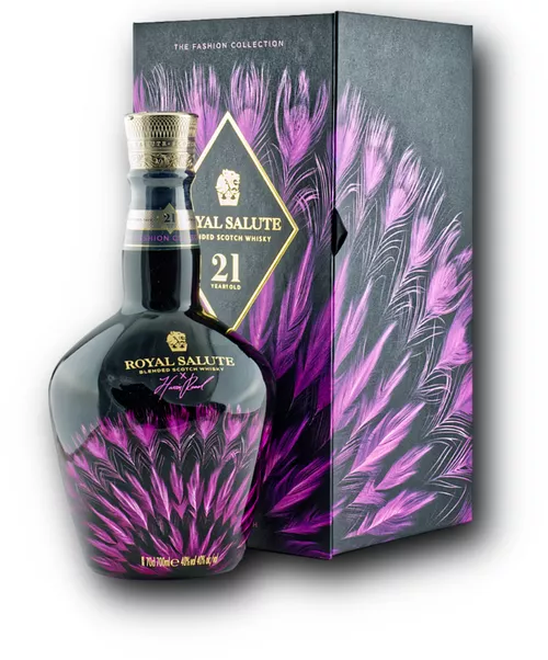 Royal Salute 21YO The Fashion Collection Harris Reed Edition Purple 40% 0.7L