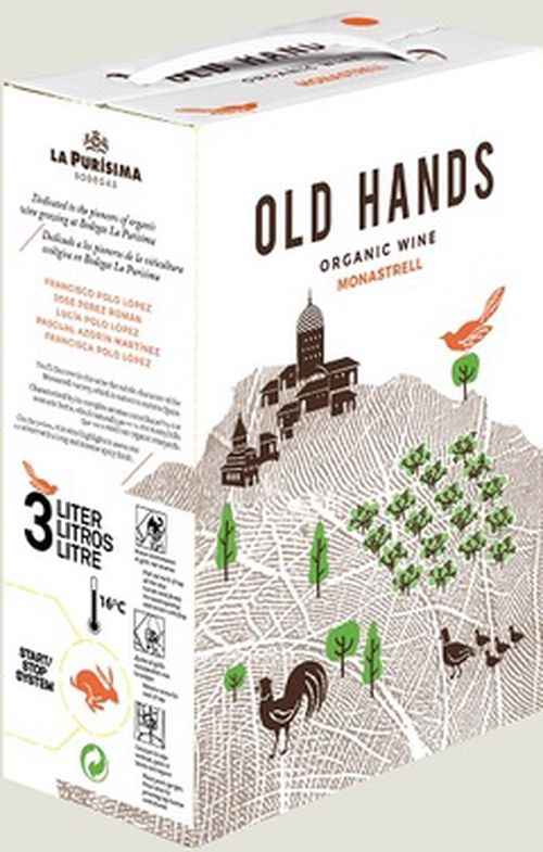 BIO Monastrell 2021 Old Hands, La Purisima - 3l Bag in Box